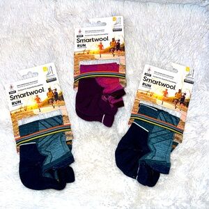 SMARTWOOL RUN TARGETTED CUSHION LOW ANKLE SOCKS